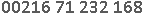 Numéro de téléphone de BEN AMRI Amine